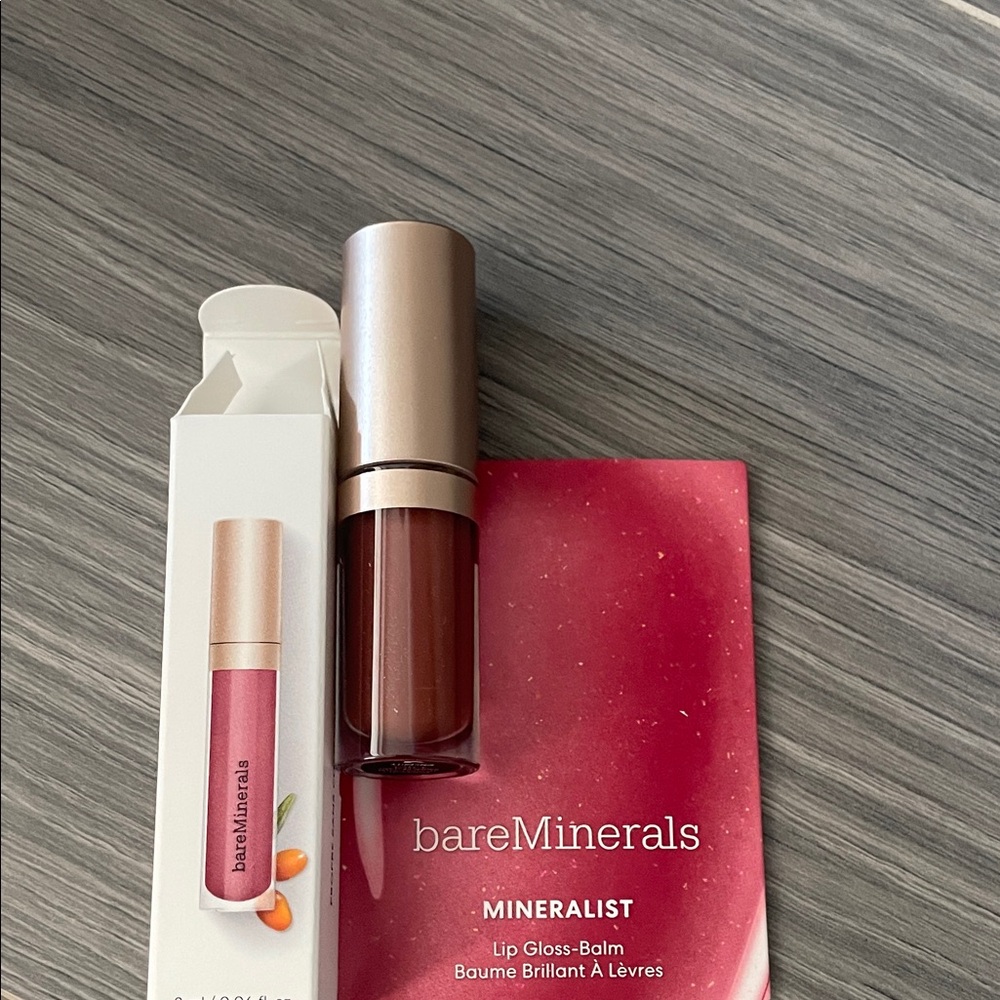 bareMinerals Mineralist Lip Gloss-Balm - Deep Brown